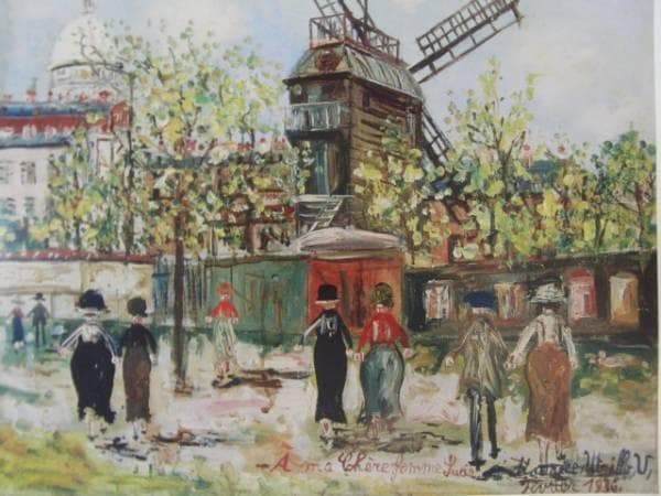 モーリス・ユトリロ、MauriceUtrillo、ラ・ギャレット、限定高級画版