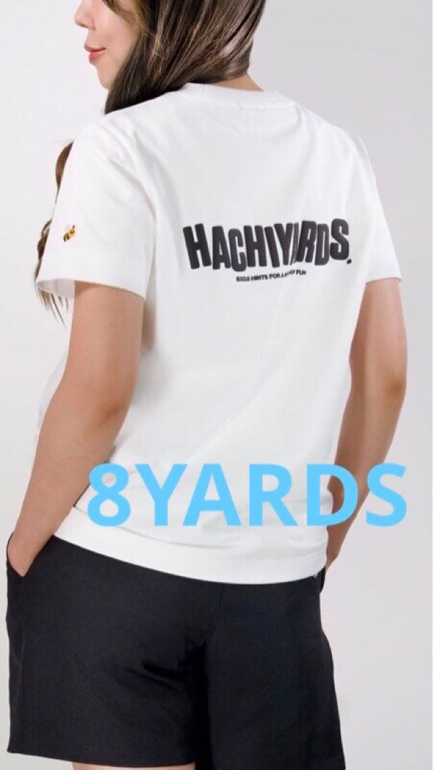 8YARDS 今期完売品 ホワイト Tシャツ Mサイズ