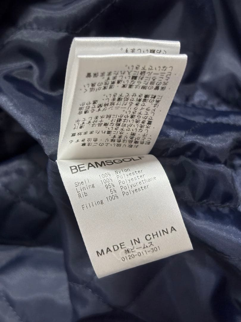 ビームスゴルフ×マジェスティク Wネーム サテンジャケット Lサイズ