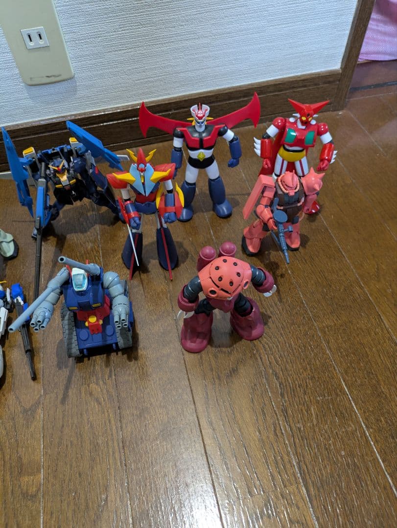 プラモデル ガンダム　ガンプラ　HG 他　スーパーロボット　ジャンク　武器