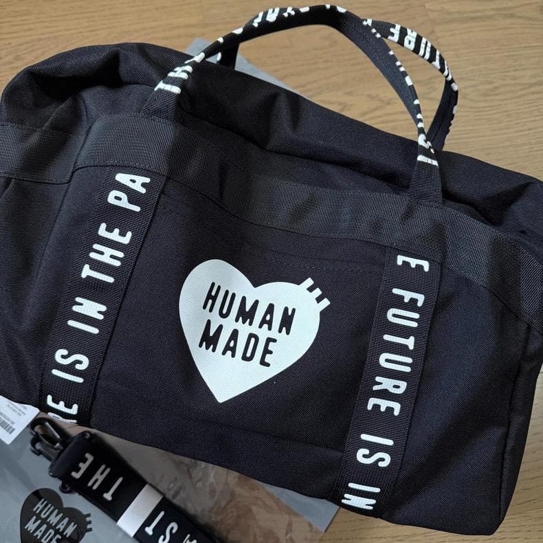 HUMAN MADEブラックヒューマンメイSKATE DUFFLE BAG