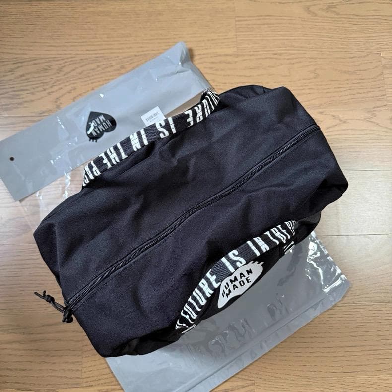 HUMAN MADEブラックヒューマンメイSKATE DUFFLE BAG