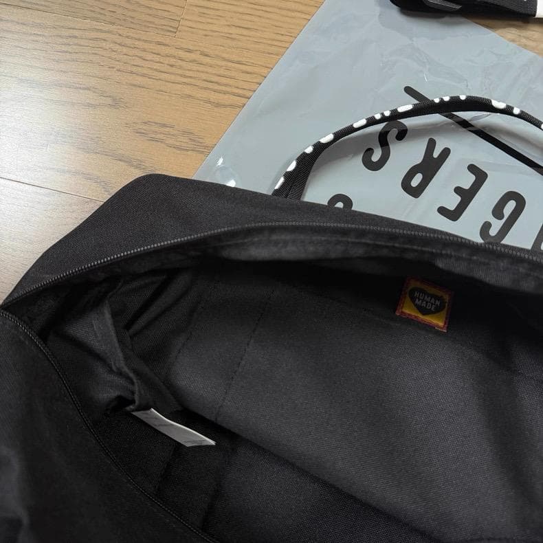 HUMAN MADEブラックヒューマンメイSKATE DUFFLE BAG