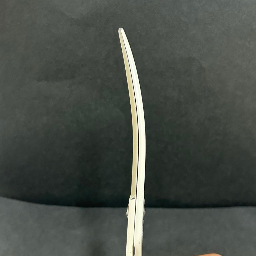 【7インチ】カーブシザー トリミングシザー カーブバサミ ペット用