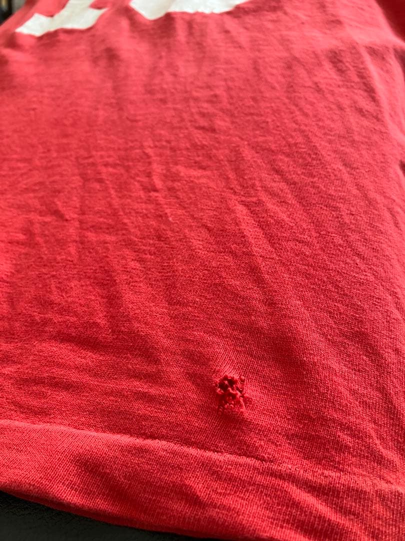 【vintage】チャンピオン フットボールＴ 米国製 Ｌ