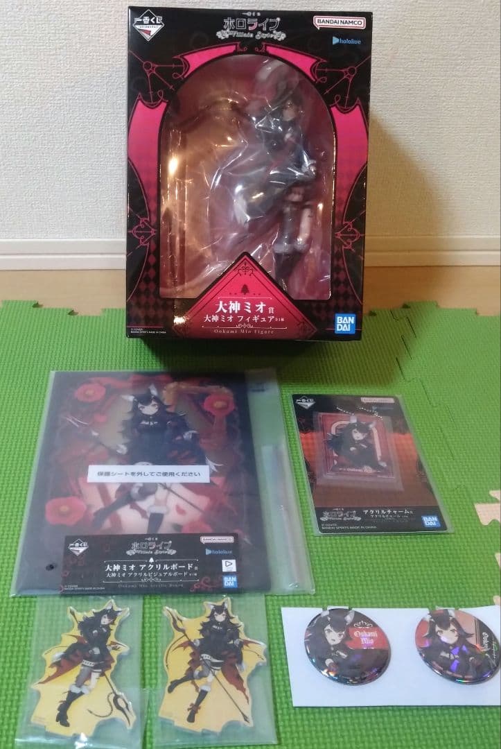 【新品】ホロライブ 一番くじ 大神ミオフィギュア　外セット