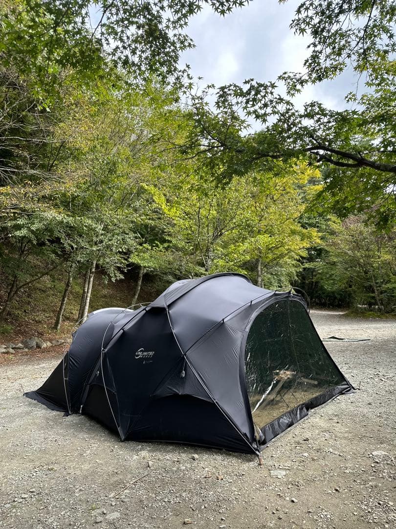 doki camp g2000 ブラック ドーム型テント