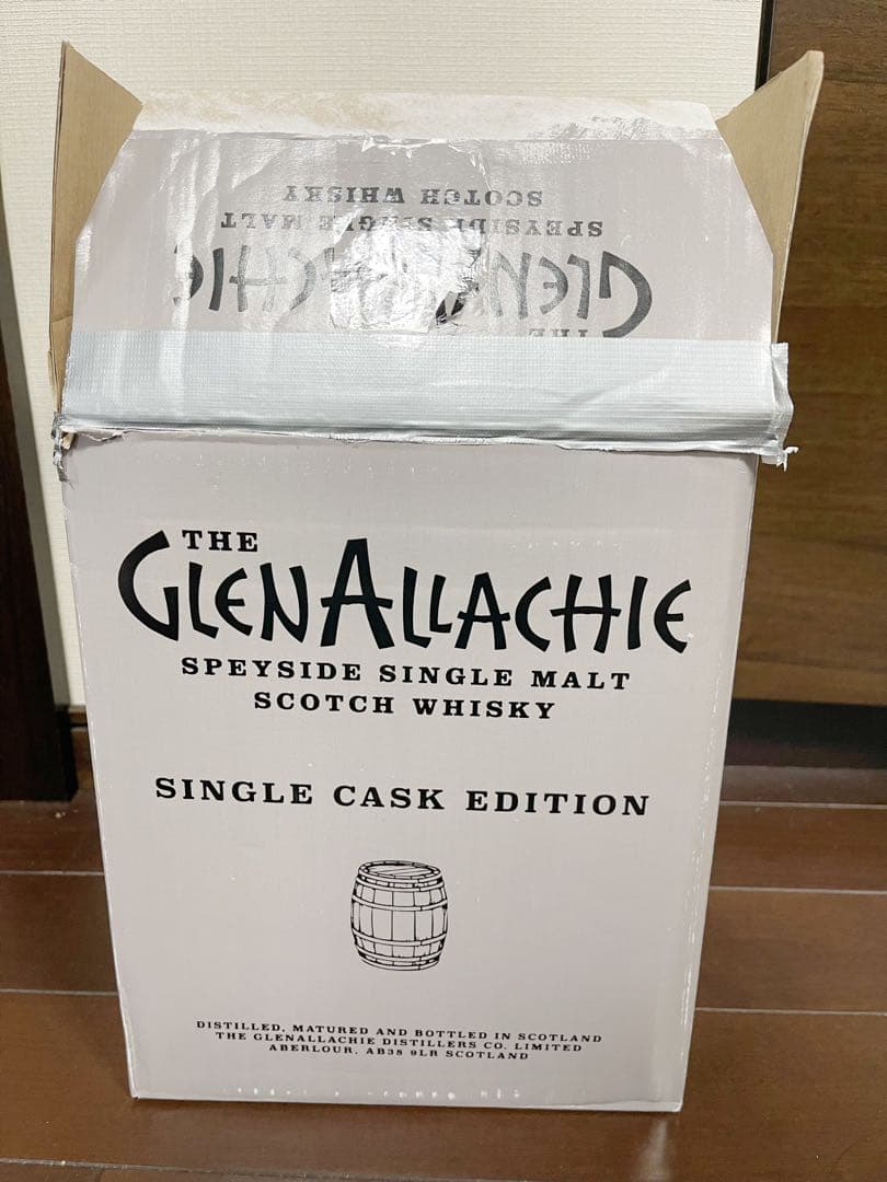 新品未開栓 希少品　グレンアラヒー　シングルカスク　4本セット