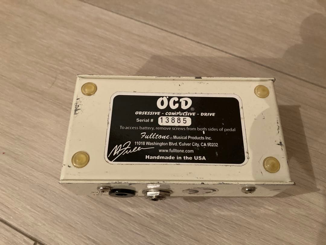 ギター fulltone OCD ver1.3