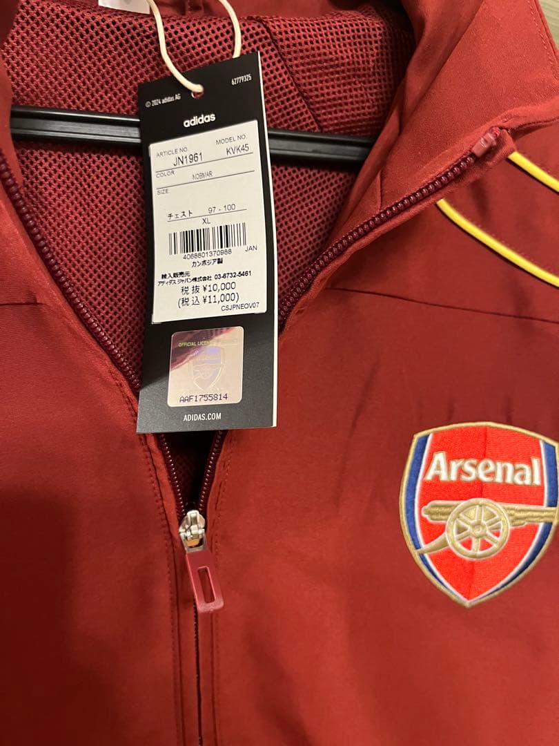 【定価以下】アーセナルFC URBAN PURIST トラックトップ XL