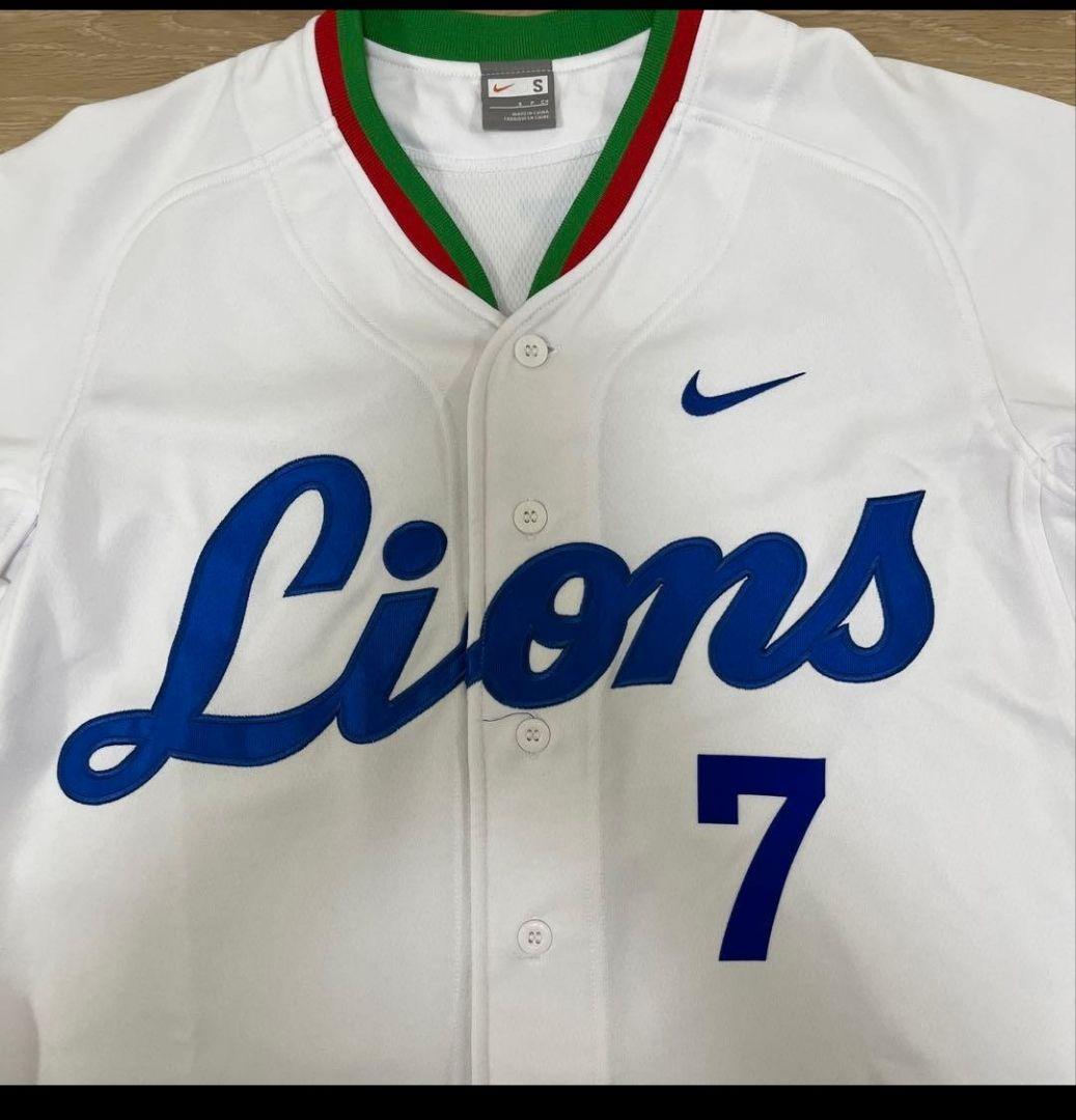 埼玉西武ライオンズ　松井稼頭央　ホームユニフォーム　NIKE ワッペン