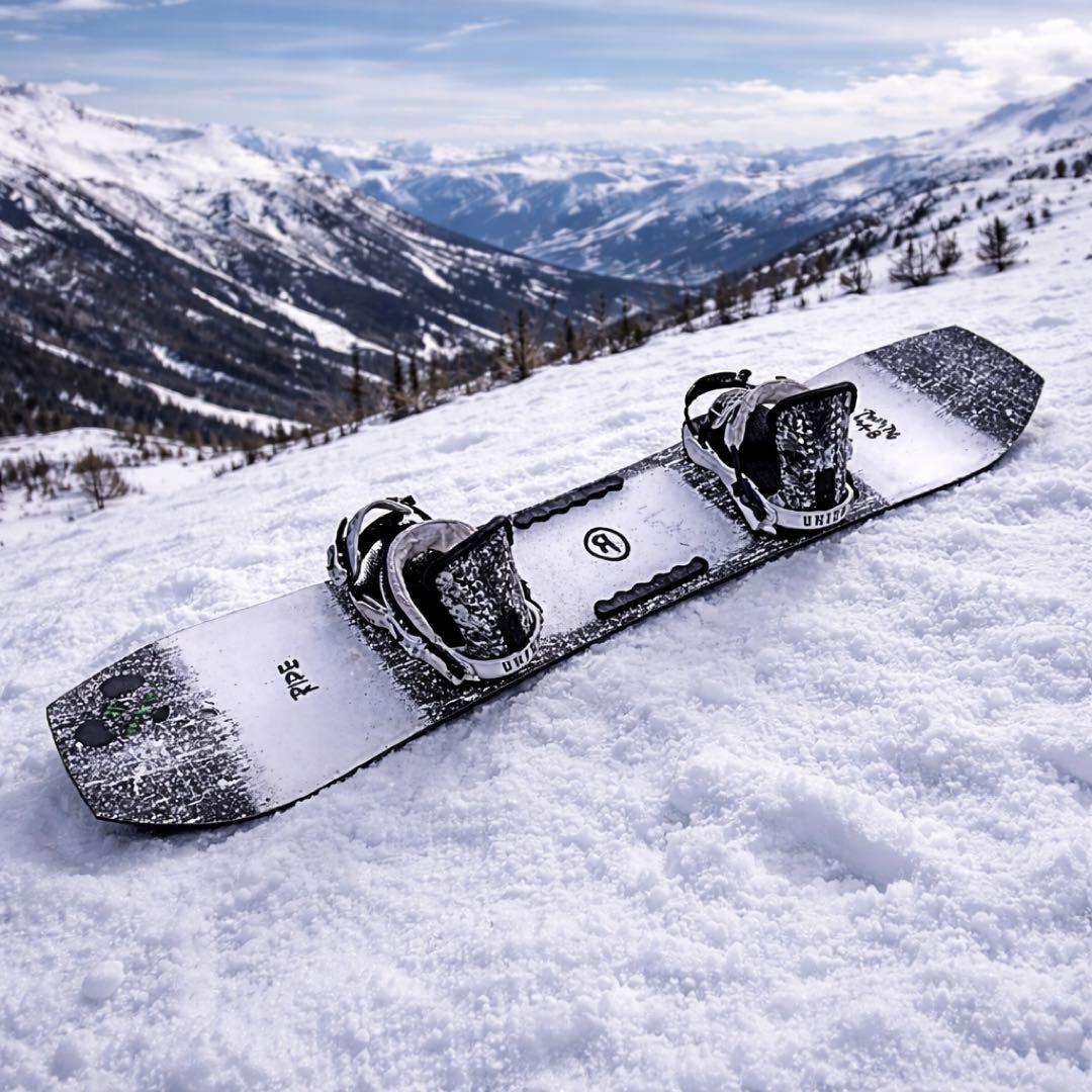 RIDE TWINPIG 148 UNION FORCE L スノーボードセット