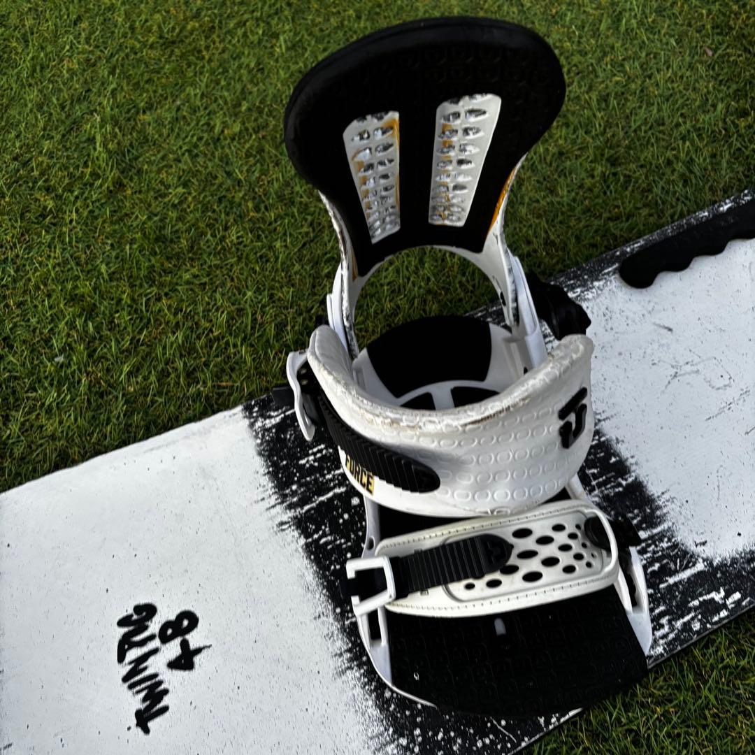 RIDE TWINPIG 148 UNION FORCE L スノーボードセット