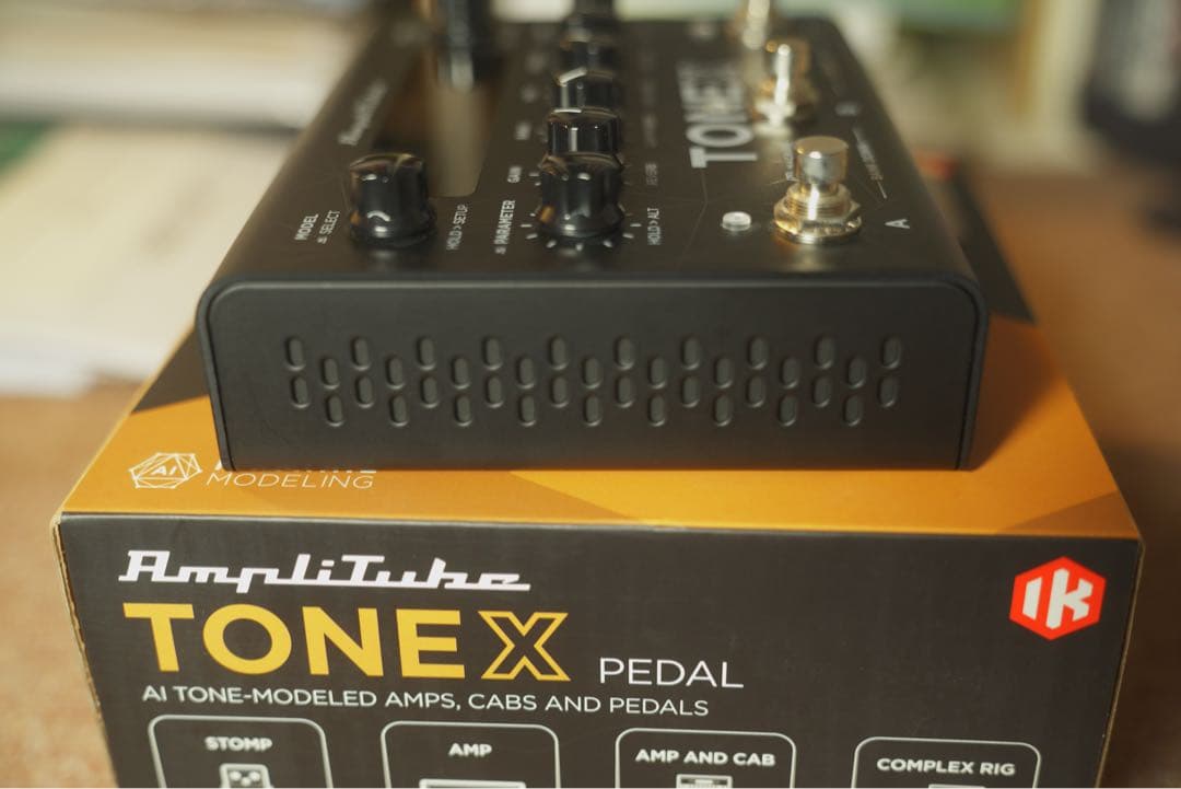 AmpliTube TONEX Pedal ライセンス解除済み