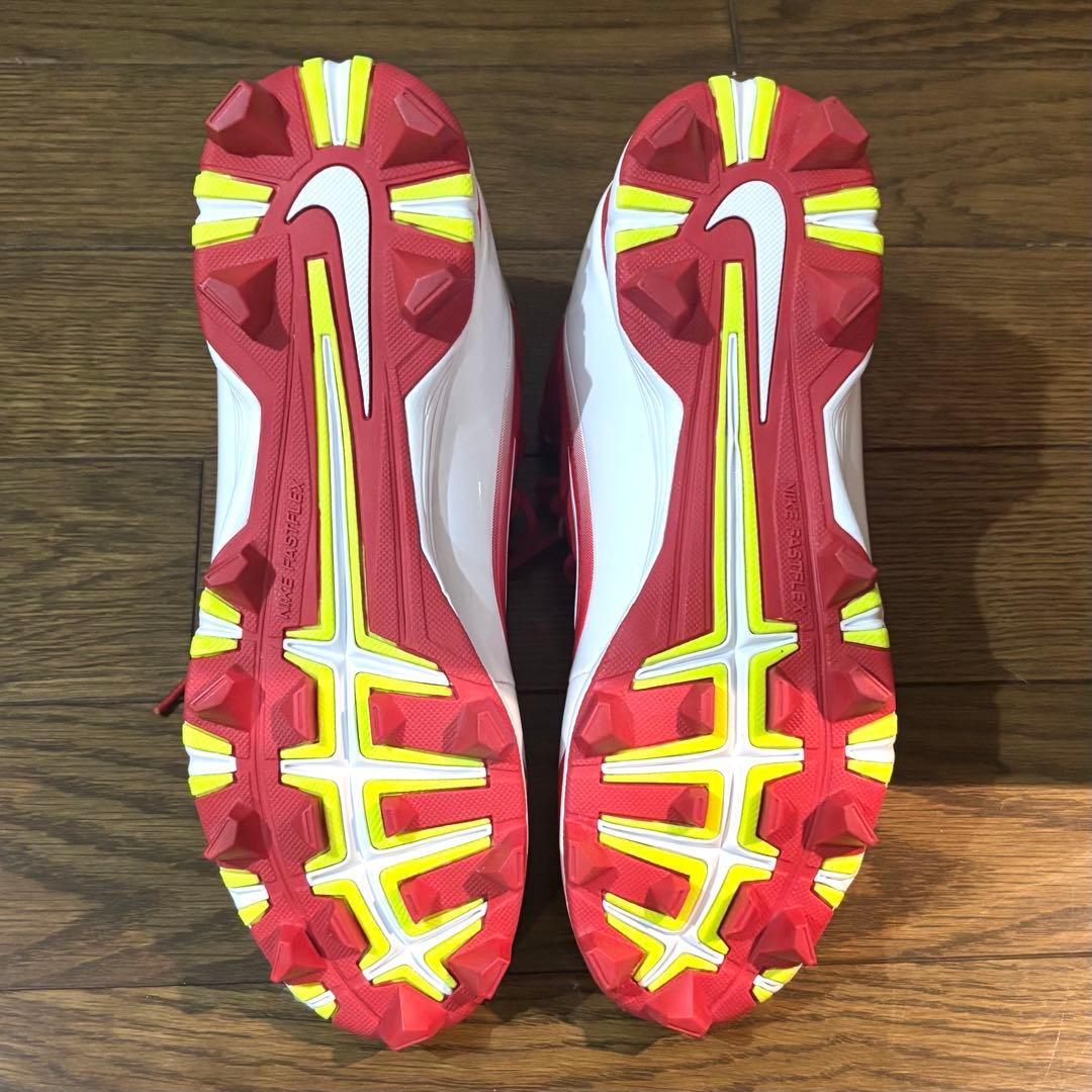 NIKE / エア ハラチ ベースボールスパイク 25.5cm レッド