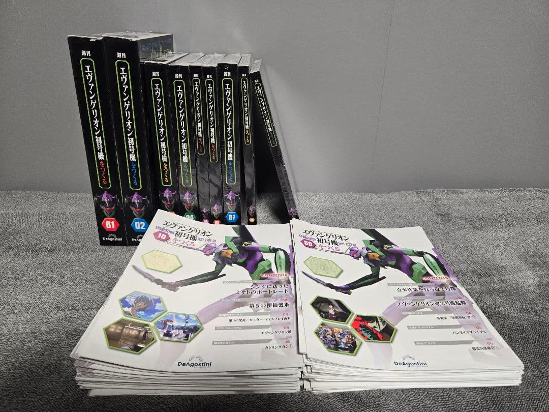 未使用　デアゴスティーニ　エヴァ初号機1～100+特典付　オプションフルセット