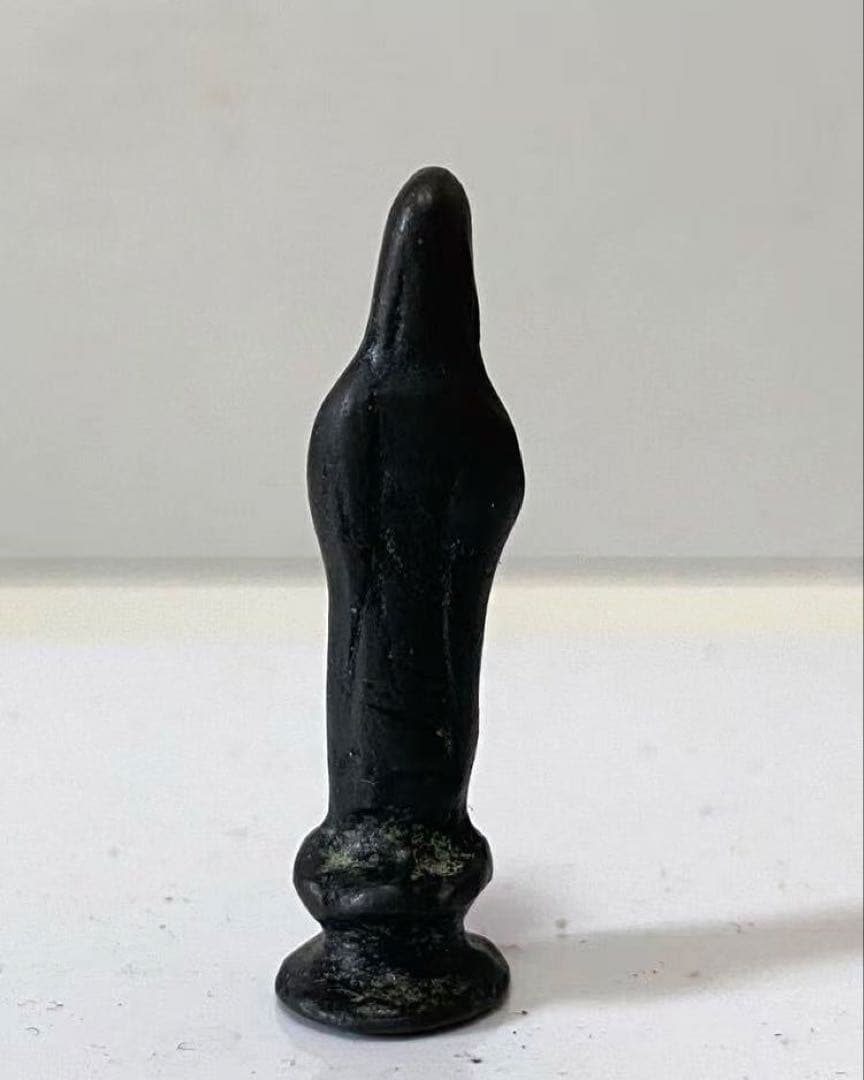 仏教美術 金属製 観音像無相 仏像 置物 骨董 年代不明