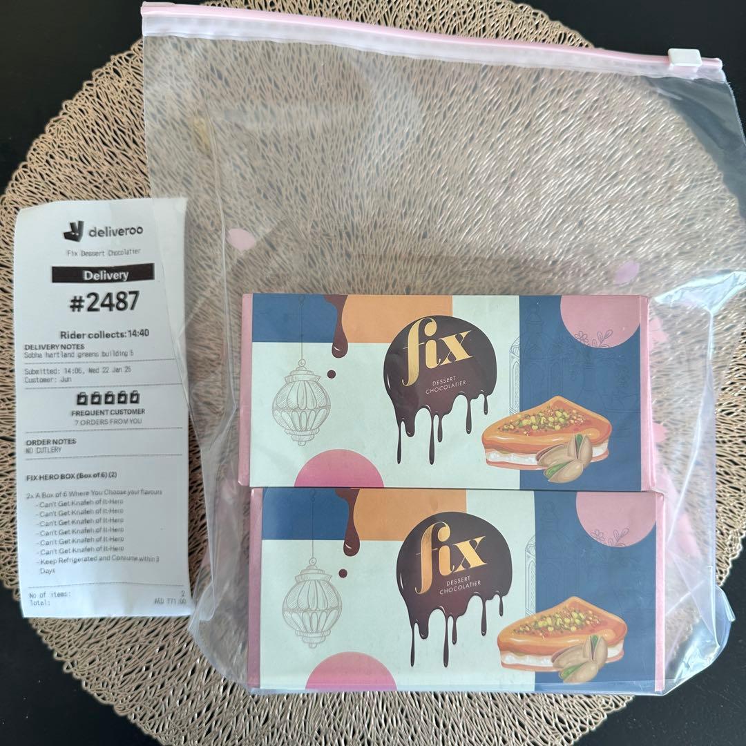 あーちゃんFix Dessert Chocolatier 3枚1/22製造