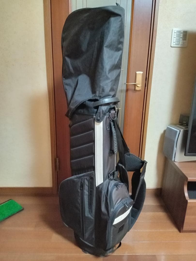 【値下げ】美品★adidas★アディダス★スタンド式バッグ★8.5型★黒★