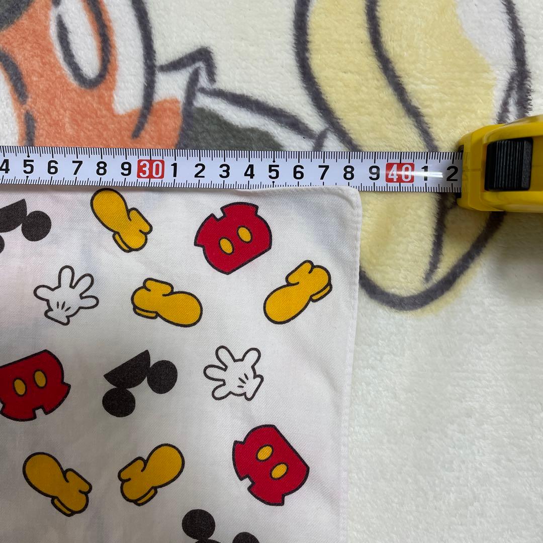 東京ディズニーランド Mickey Mania ハンカチ 1995年製/レトロ