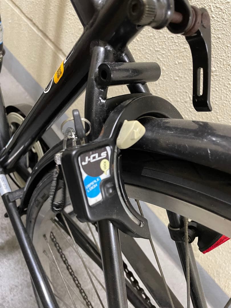 チアキ 【東京都で直接引取限定】　自転車 モーリス　ブラック　27インチ