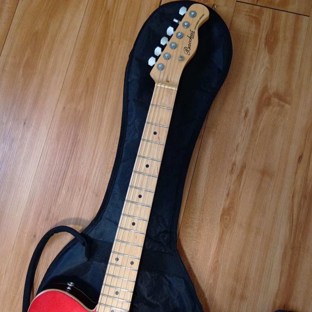 Bacchus　テレキャス ディマジオPU、ロックペグ、ブリッジ等グレードアップ