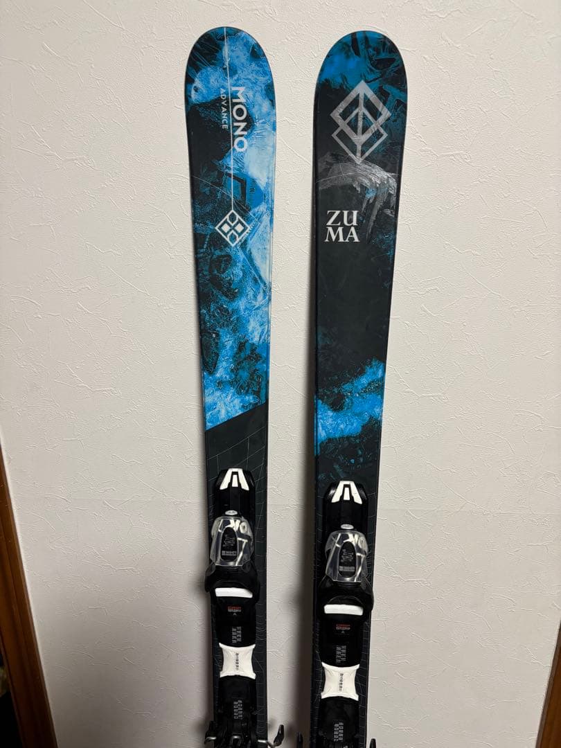 ZUMA MONO ADVANCEスキー板ツインチップ158