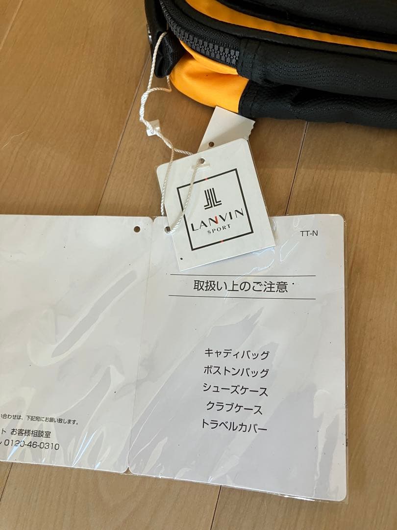 LANVIN SPORT ランバンスポーツ　ポーチ　ラウンドバック