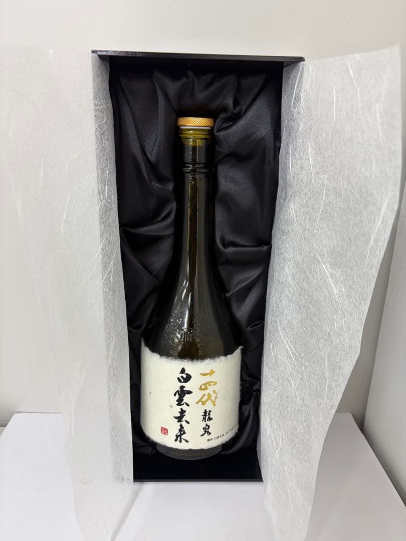 白雲去来　十四代　720ml 専用ボックス入り 空き瓶