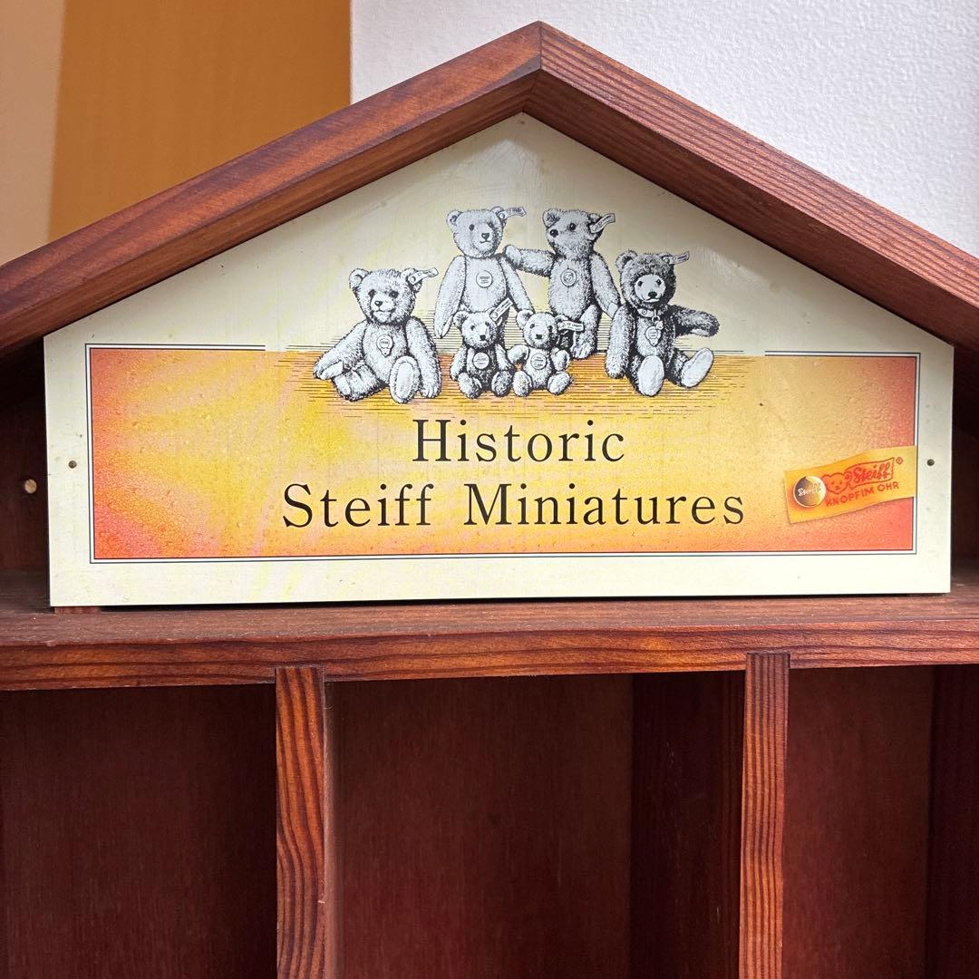 Historic Steiff Minitures 木製ドールハウス シュタイフ