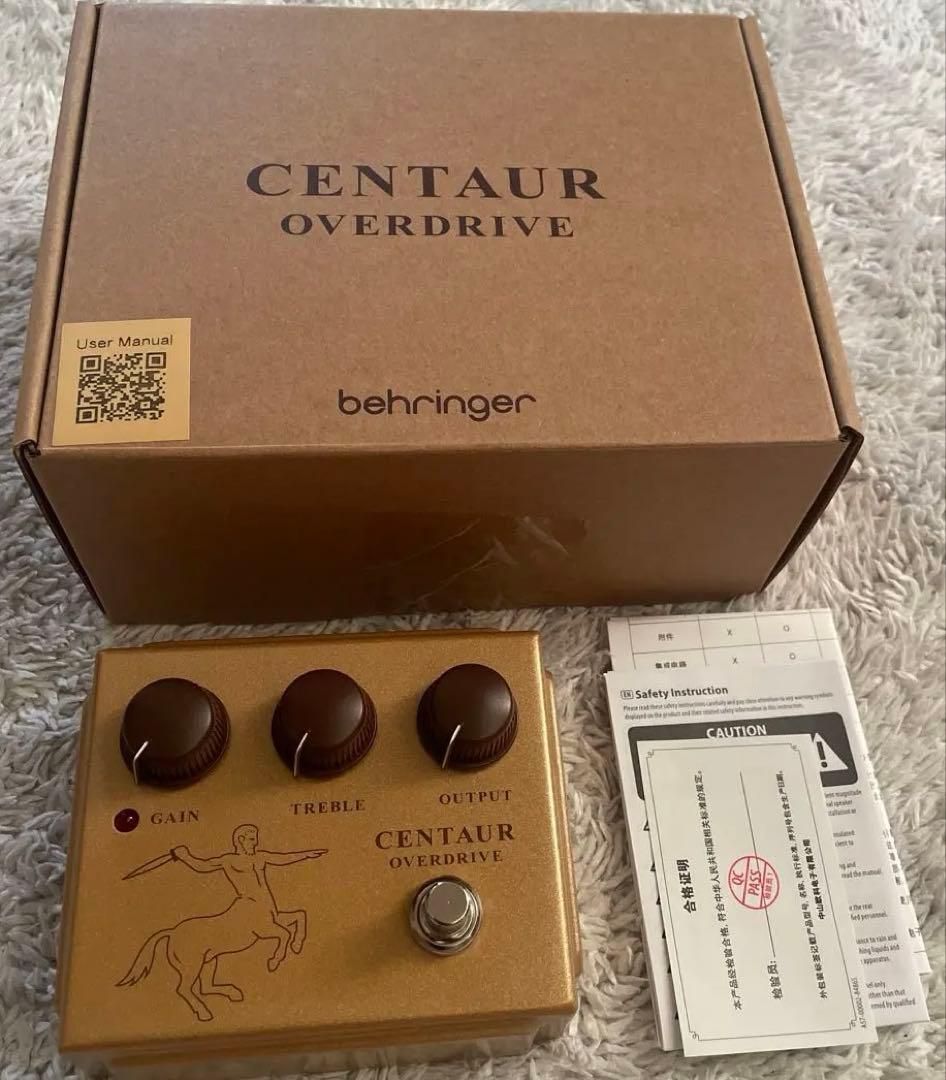 Behringer Centaur ベリンガー ケンタウルスオーバードライブ