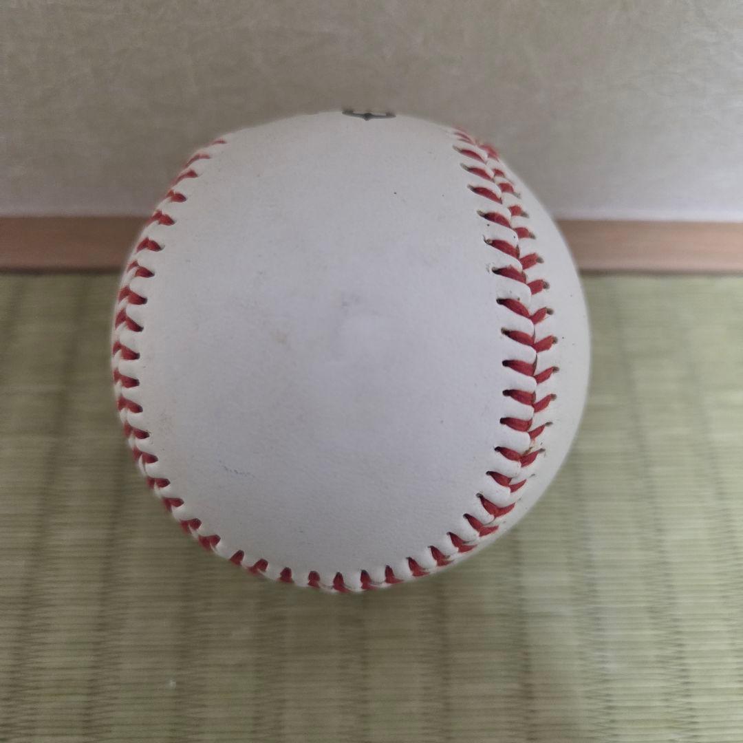 稀少 広島東洋カープ　大野豊　直筆サインボール 背番号24 野球殿堂表彰者