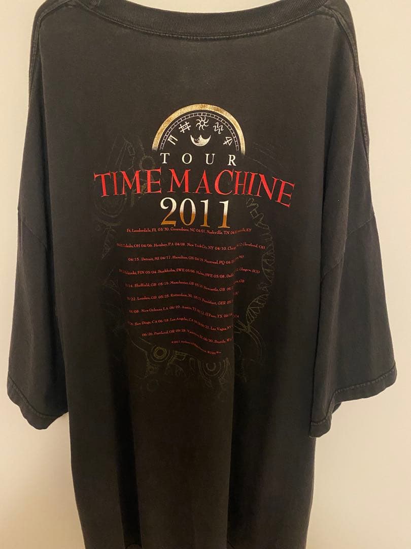 10s RUSH ラッシュTシャツ 2011年 time machine 4XL