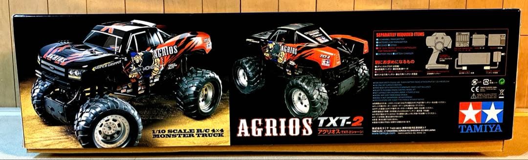 タミヤ TAMIYA RC 4×4モンスタートラック アグリオス