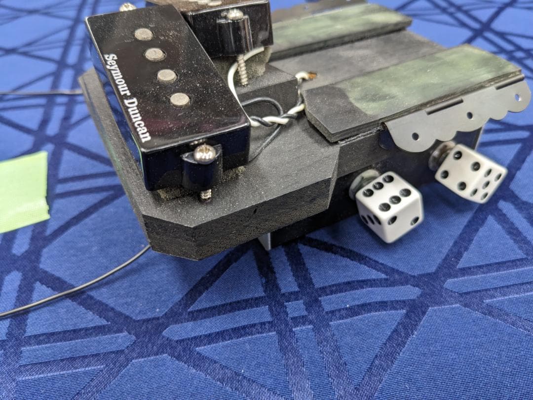 Billion GOLD 999　ウッドベース用 ピックアップ　ダイスノブ