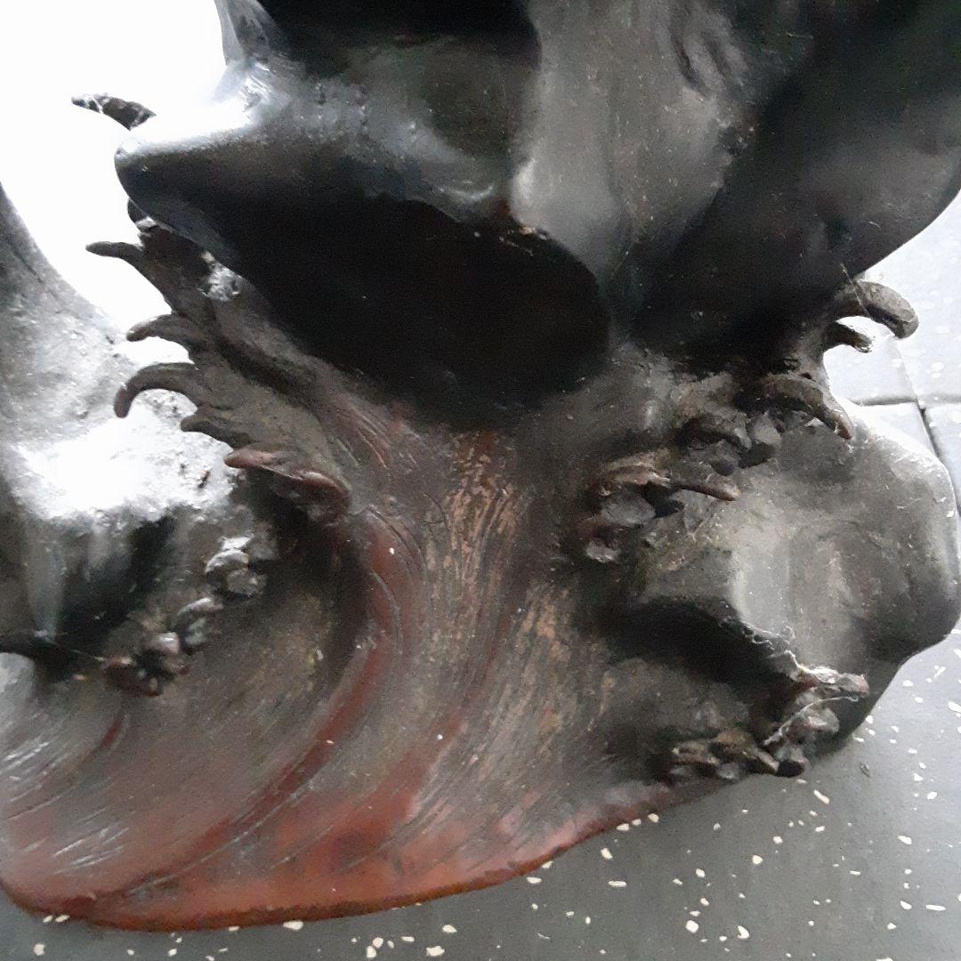 希少大きな鷲の銅製品の金属置物アートオブジェ