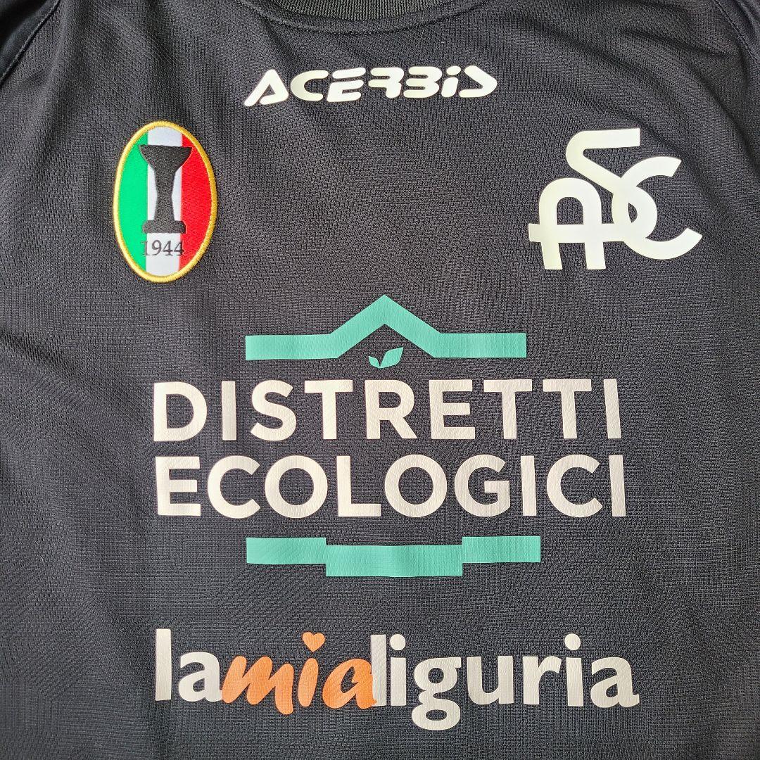 選手支給品サイン入り ジュリアス・ベック スペツィア・カルチョ アウェイ