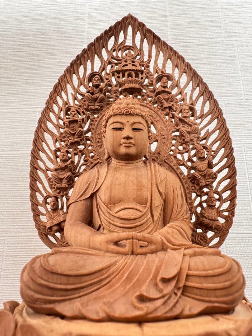 白檀目入り阿弥陀