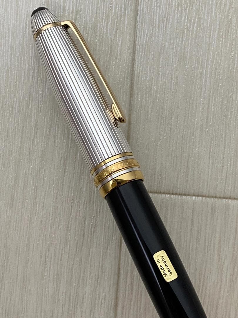 美品　モンブラン ルグラン ソリテール ドゥエ シルバー 925 ローラーボール