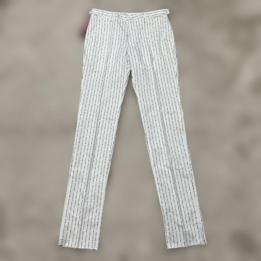 ビームスゴルフ/パープルレーベル/ストレッチ/ロゴストライプパンツ