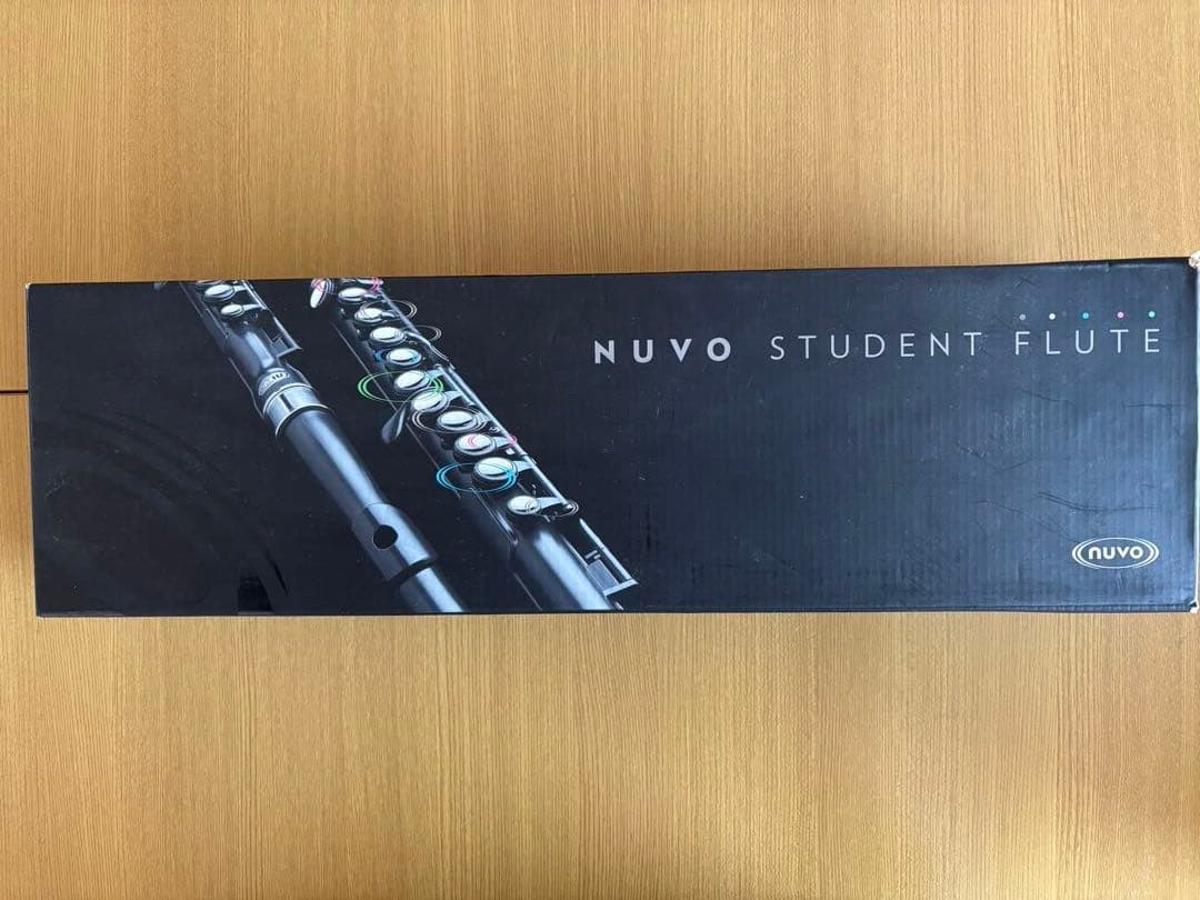NUVO STUDENT FLUTE プラスチック フルート　ホワイト