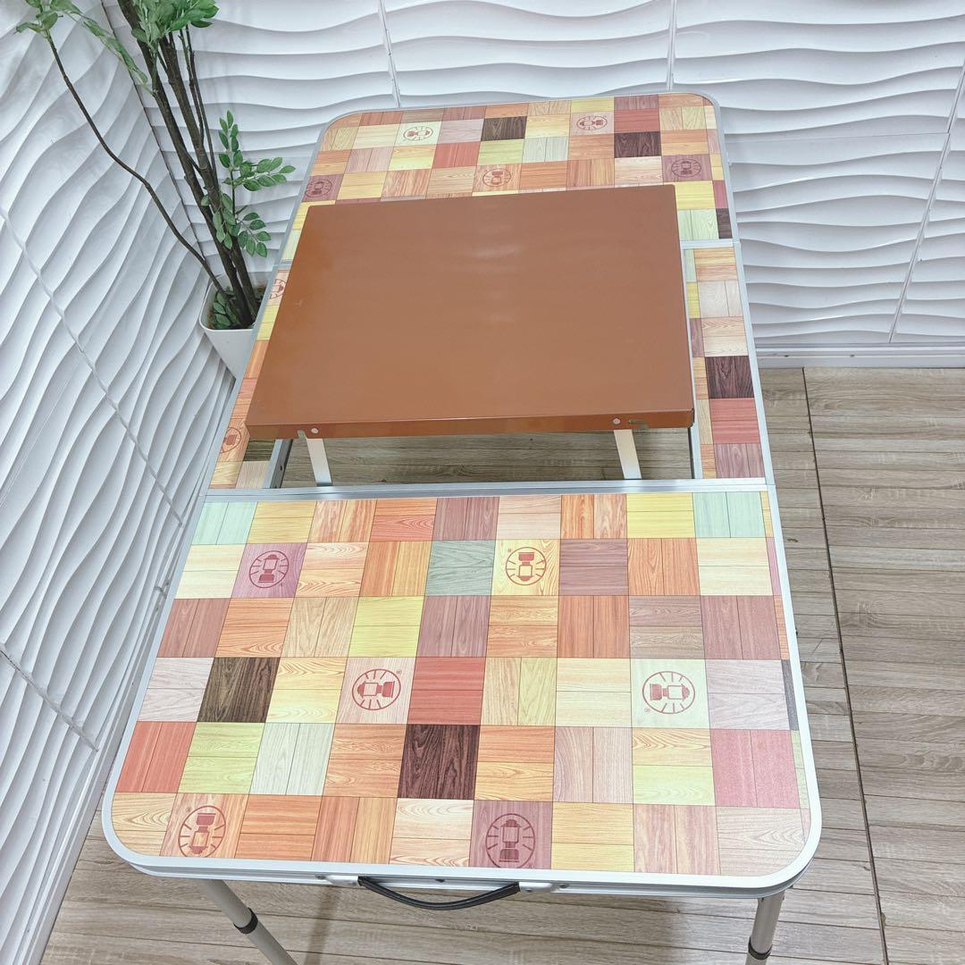 ◇Coleman◇ナチュラルモザイク◇BBQテーブル◇アウトドアテーブル◇