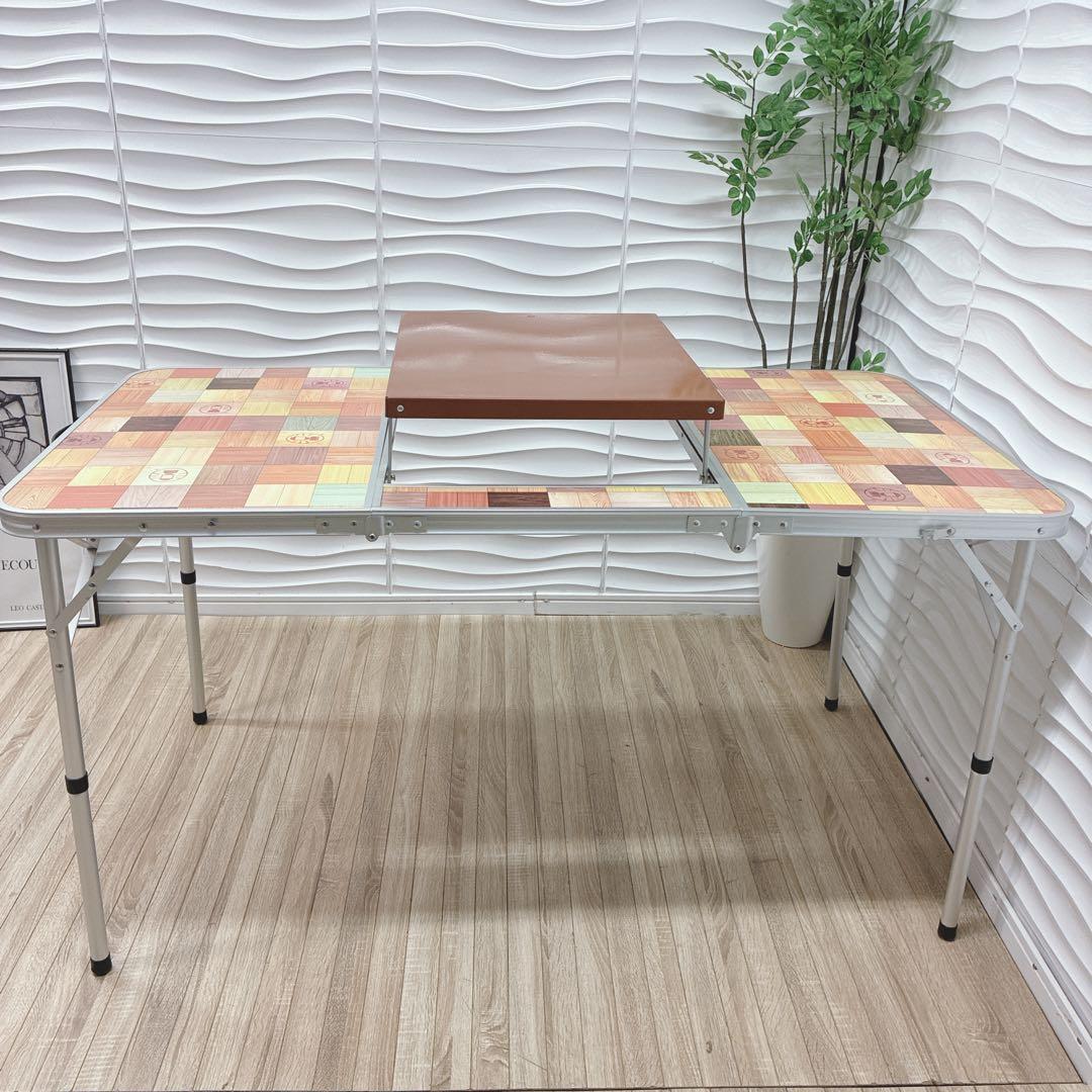 ◇Coleman◇ナチュラルモザイク◇BBQテーブル◇アウトドアテーブル◇