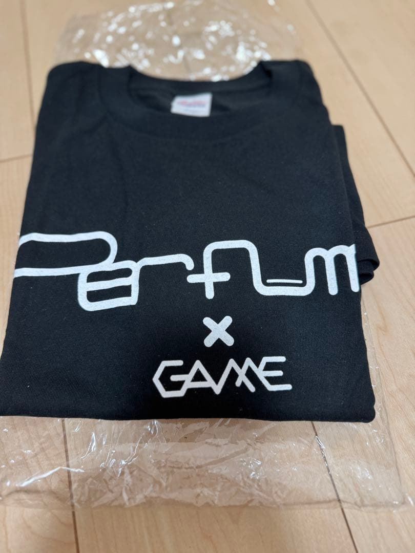 ［新品・未使用］Perfume 「GAME」 Tシャツ Lサイズ ブラック