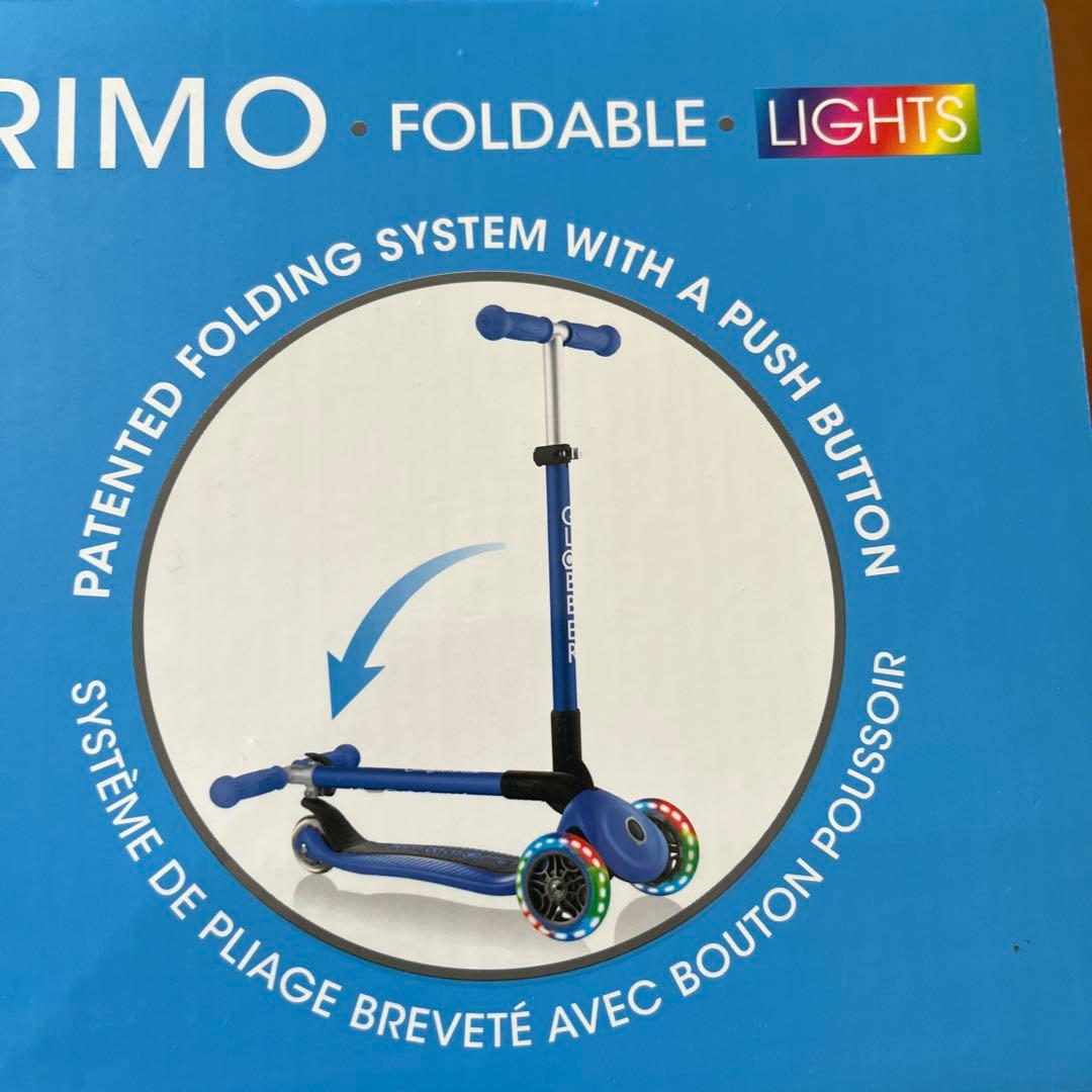 【値下げしました】GLOBBER PRIMO 折りたたみスケーター LIGHTS