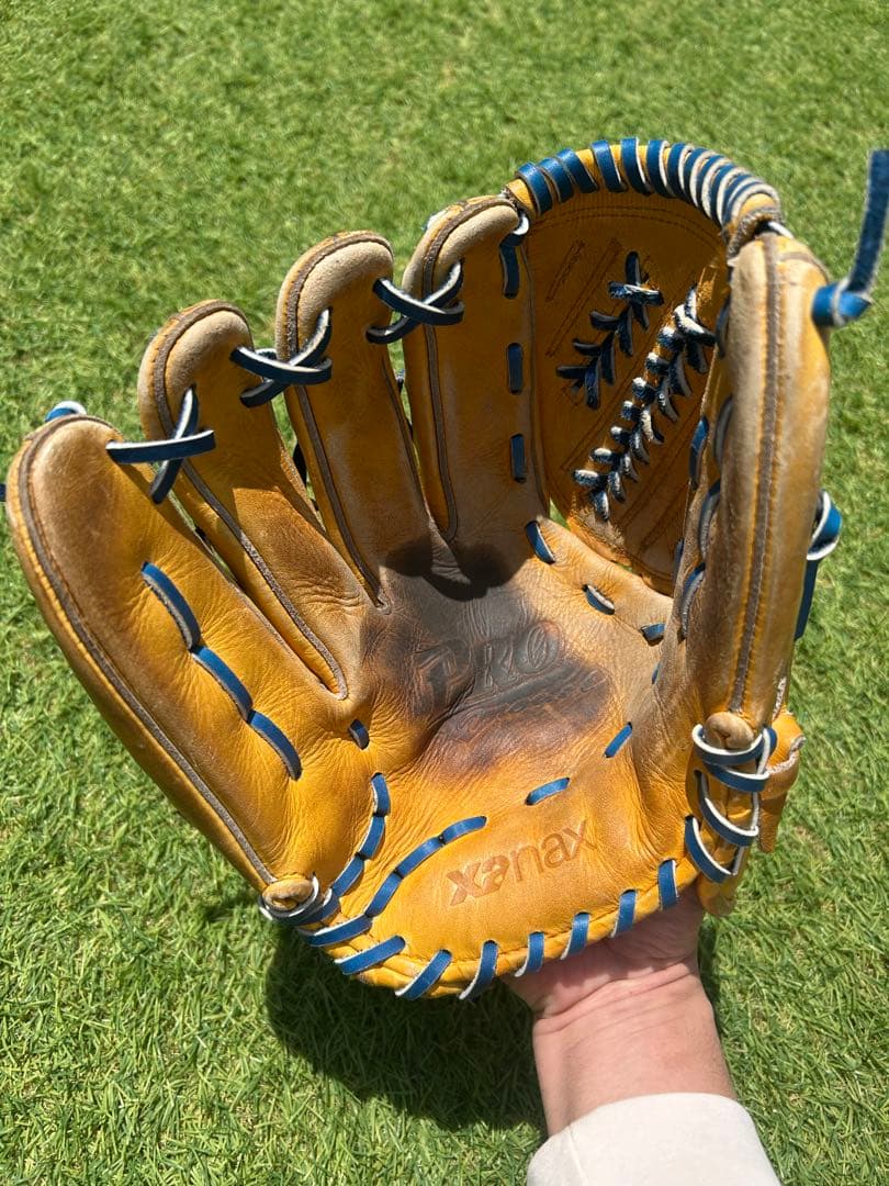 野球　軟式　グローブ　ピッチャー　左利き