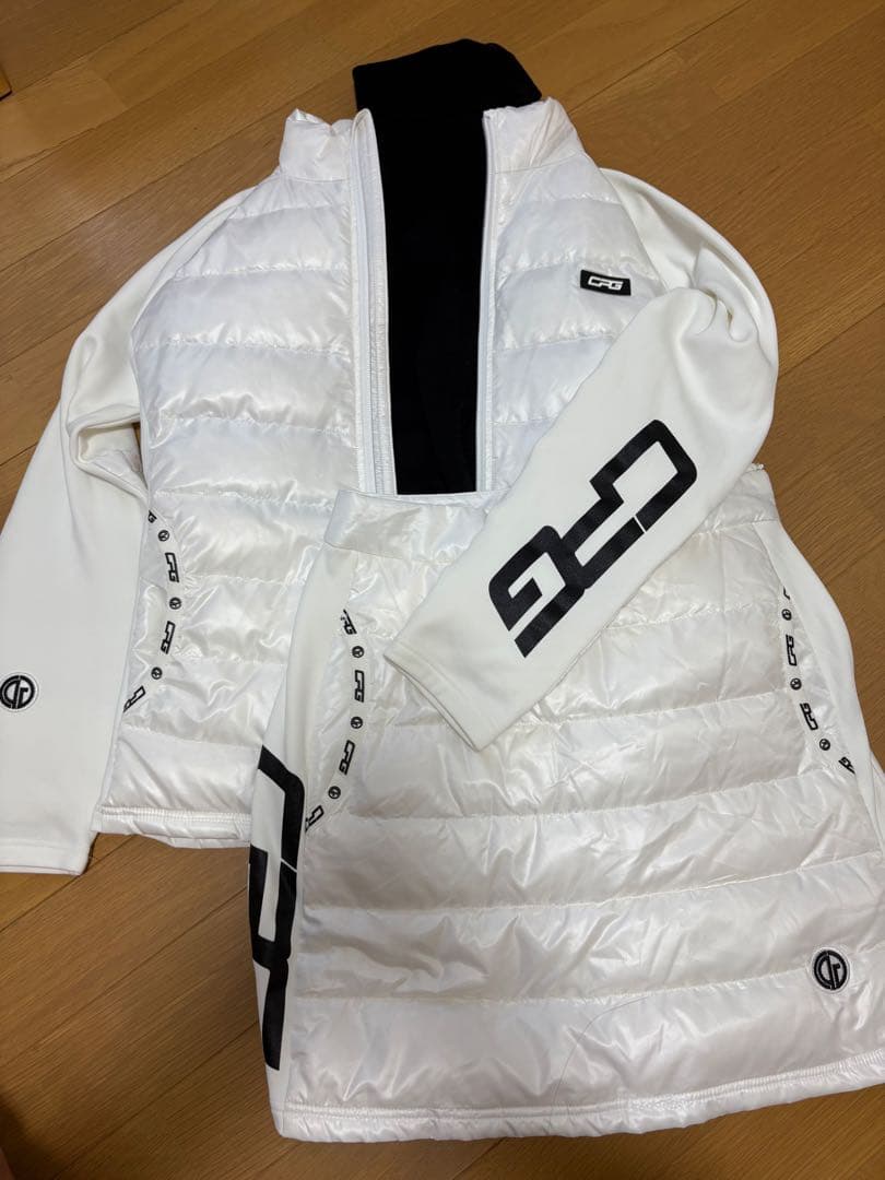 CPG GOLF ダウン×フリースジャケット スカート　ニット　セットアップ