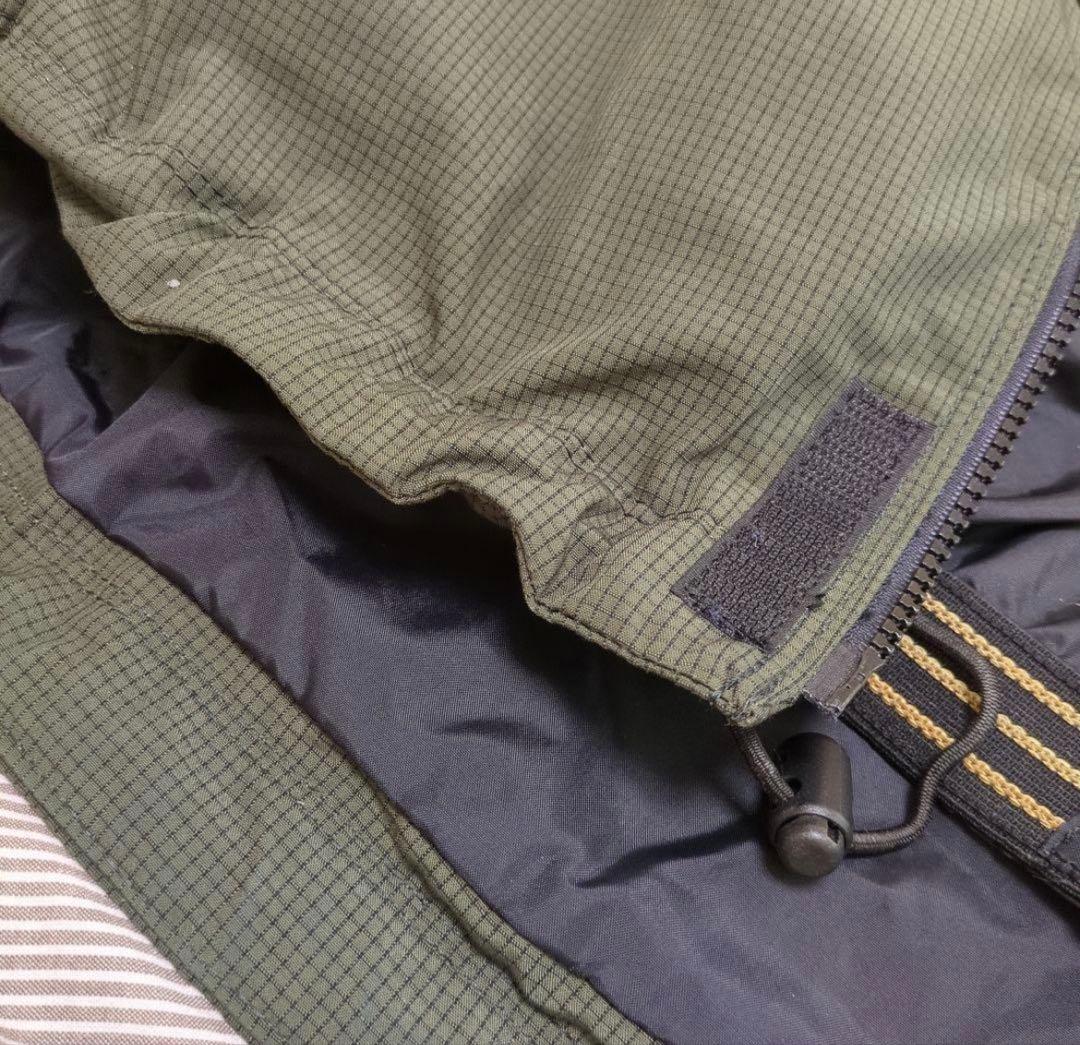 SALOMON スノーウェア 上下 メンズL カーキ オールドサロモン