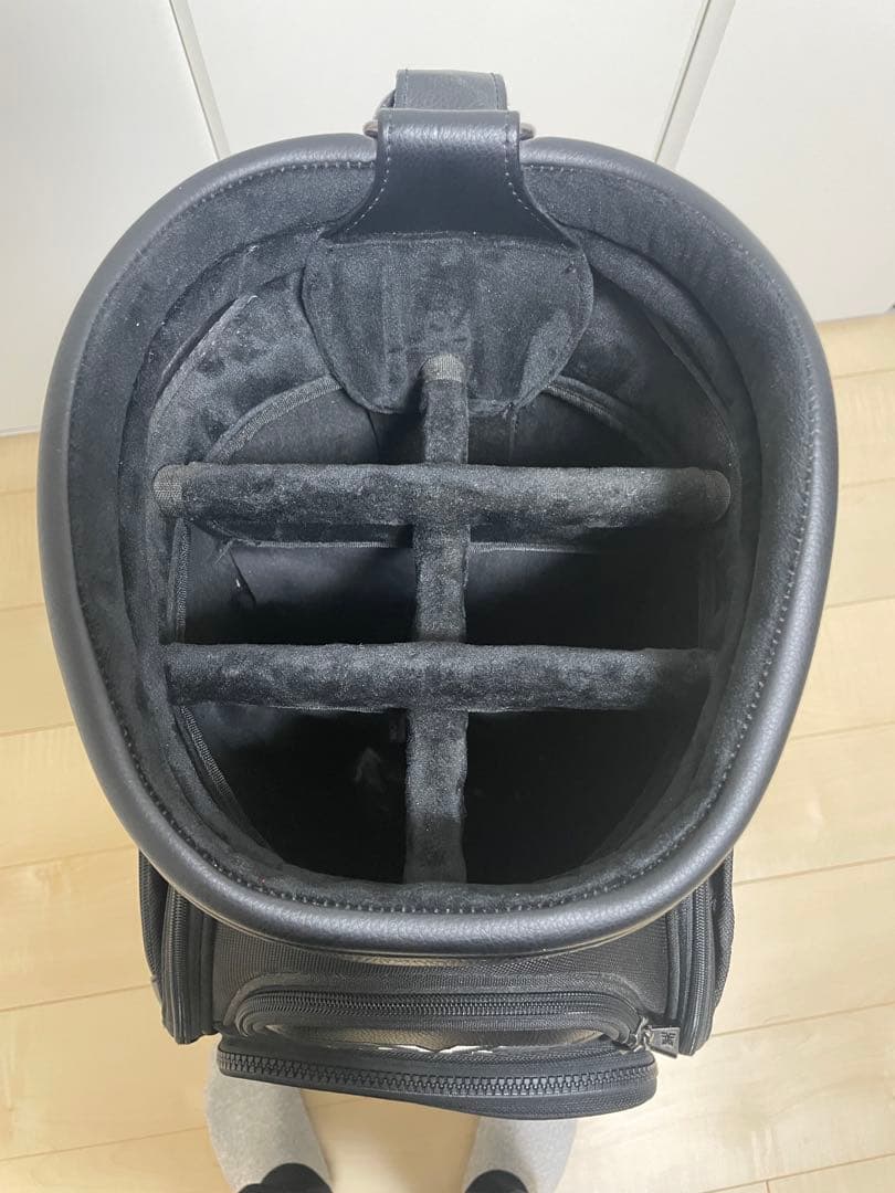 PXGツアー キャディバッグ 正規品　ブラック/ホワイト