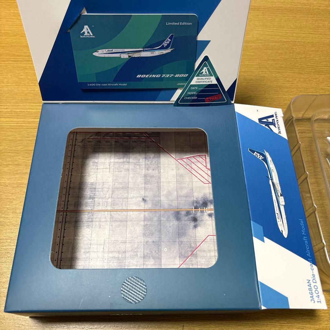 ANA 全日空　B737-800 JA68AN 1:400モデル